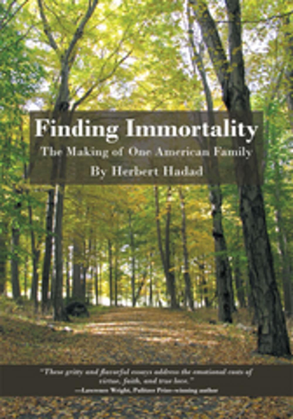 Big bigCover of Finding Immortality