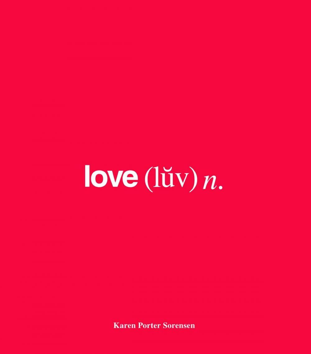 Big bigCover of love (luv) n.