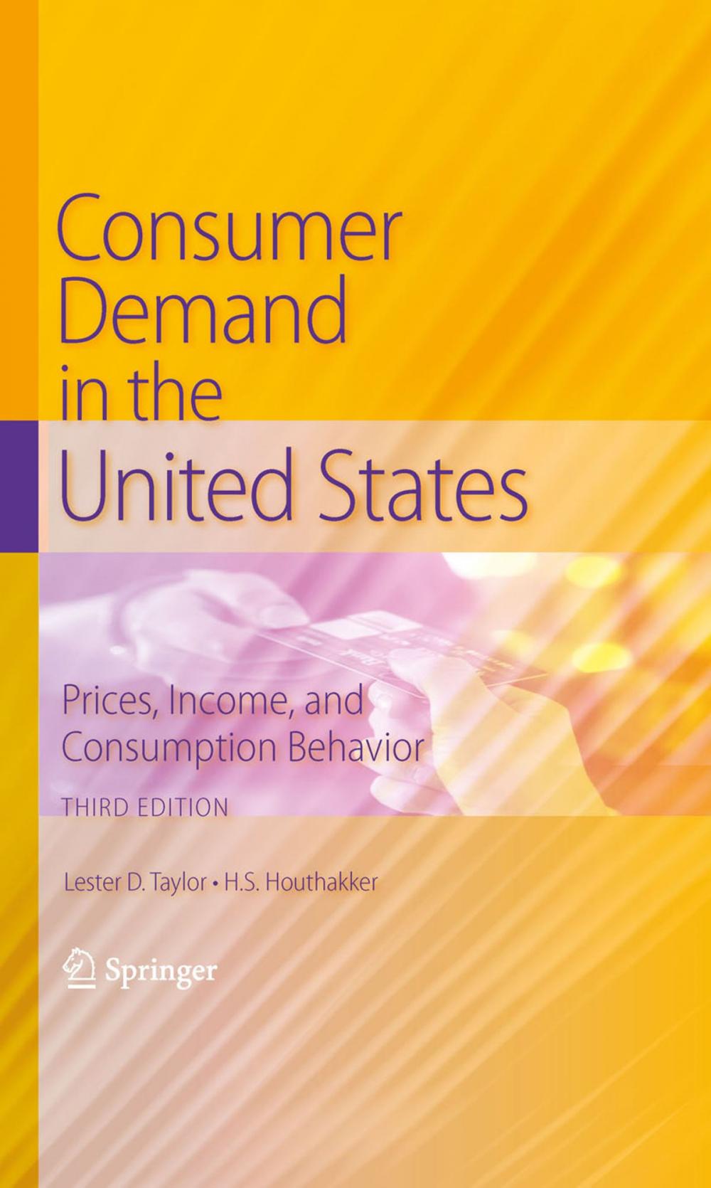 Big bigCover of Consumer Demand in the United States