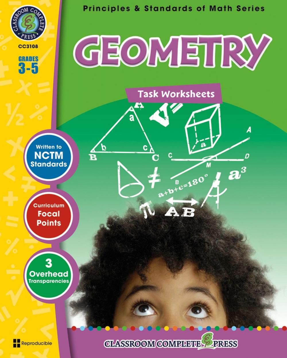 Big bigCover of Geometry - Task Sheets Gr. 3-5