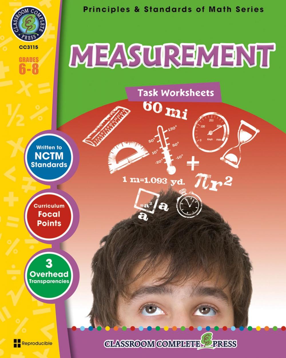 Big bigCover of Measurement - Task Sheets Gr. 6-8