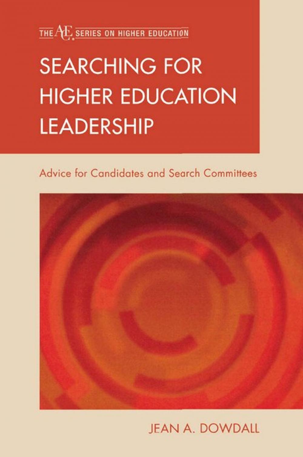 Big bigCover of Searching for Higher Education Leadership