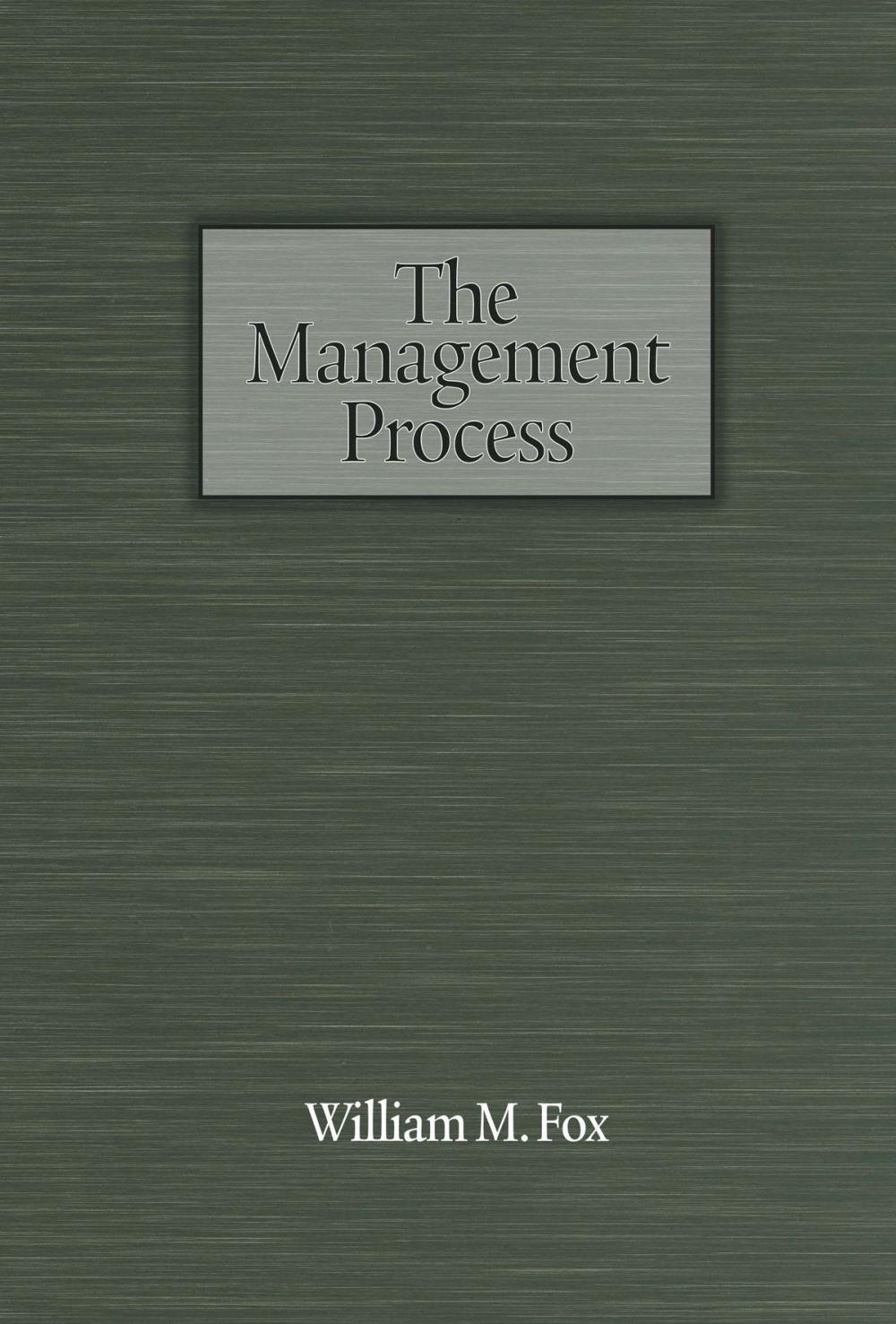 Big bigCover of The Management Process