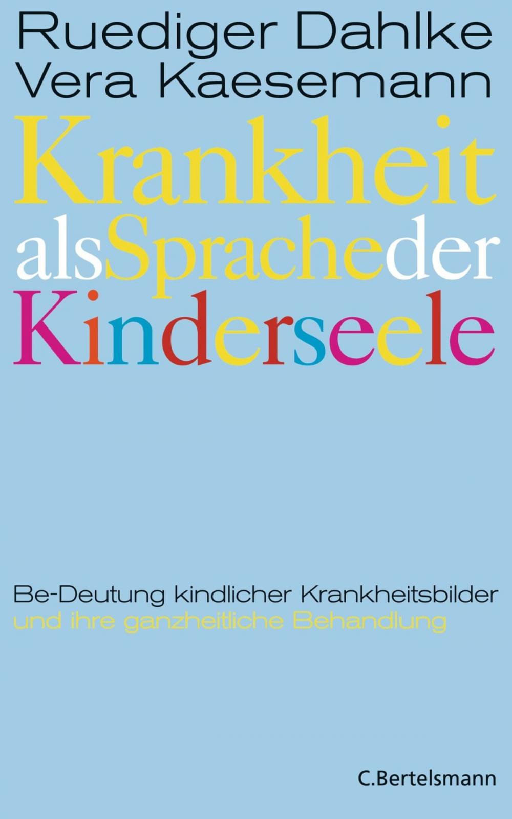 Big bigCover of Krankheit als Sprache der Kinderseele