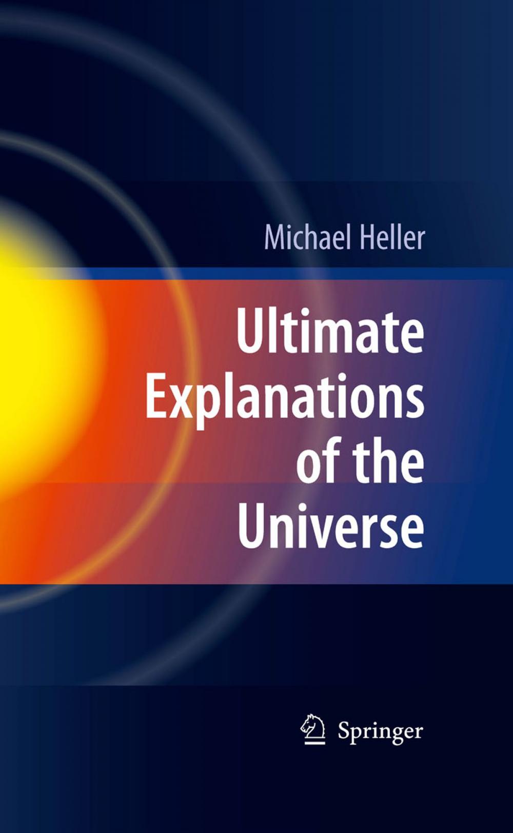 Big bigCover of Ultimate Explanations of the Universe