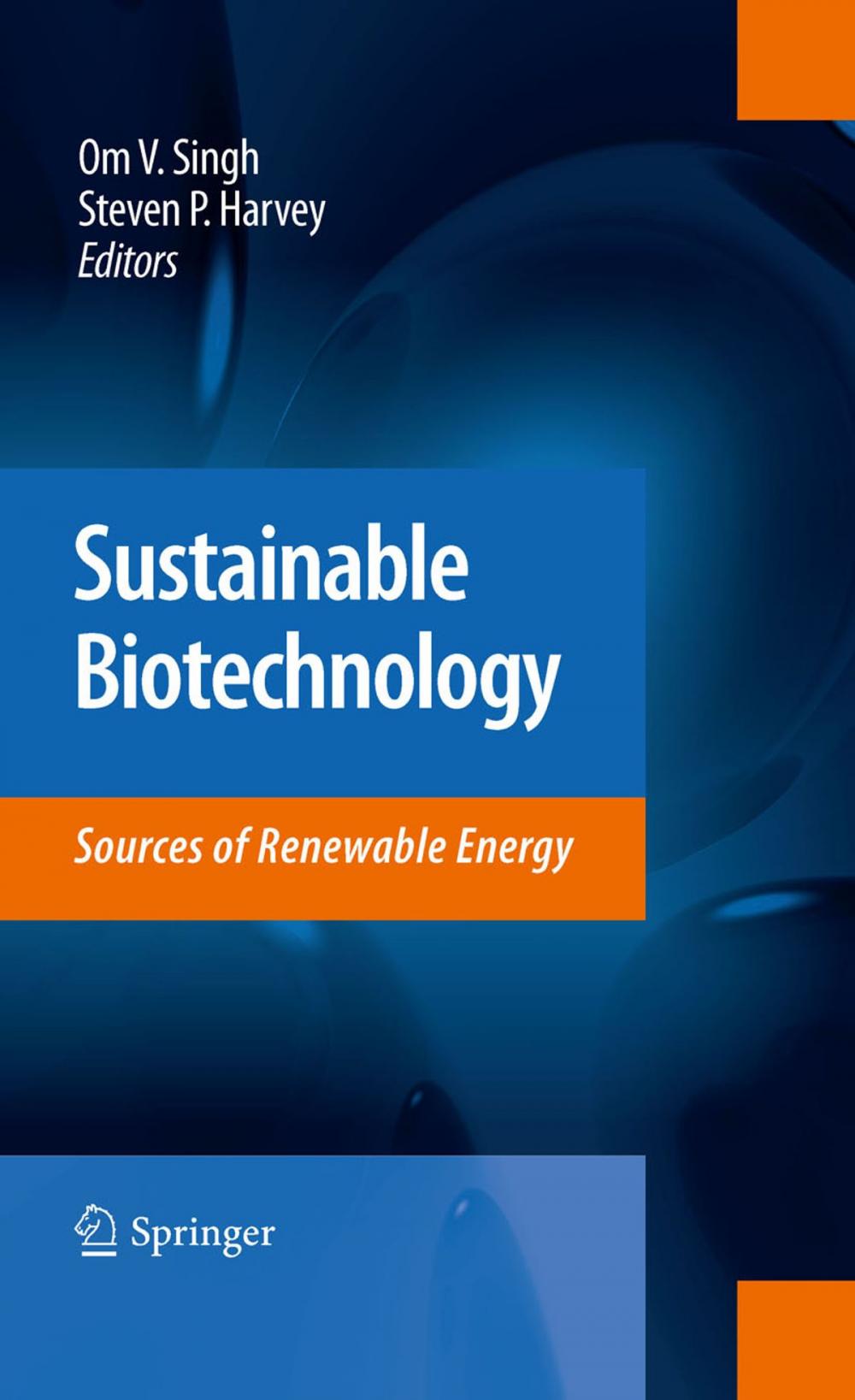 Big bigCover of Sustainable Biotechnology