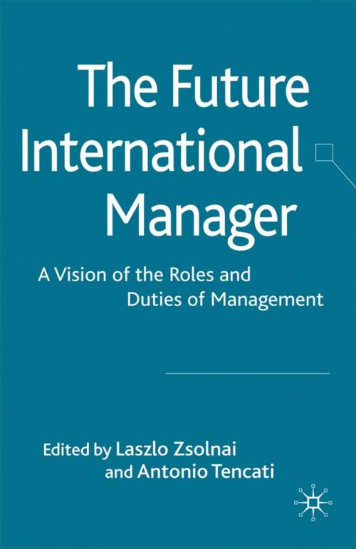 Cover of the book The Future International Manager by , Palgrave Macmillan UK