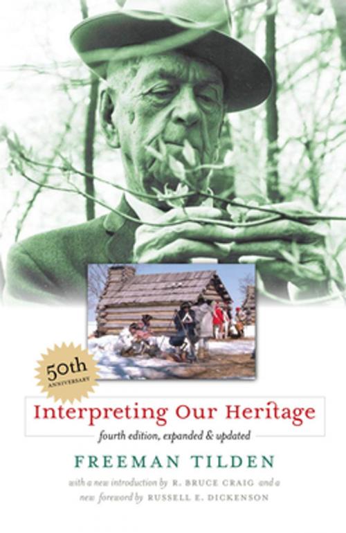 Cover of the book Interpreting Our Heritage by Freeman Tilden, The University of North Carolina Press