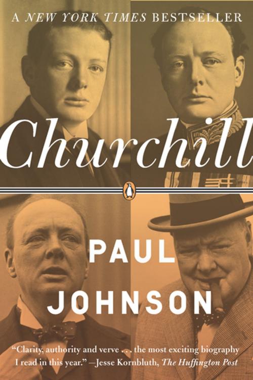 Cover of the book Churchill by Paul Johnson, Penguin Publishing Group