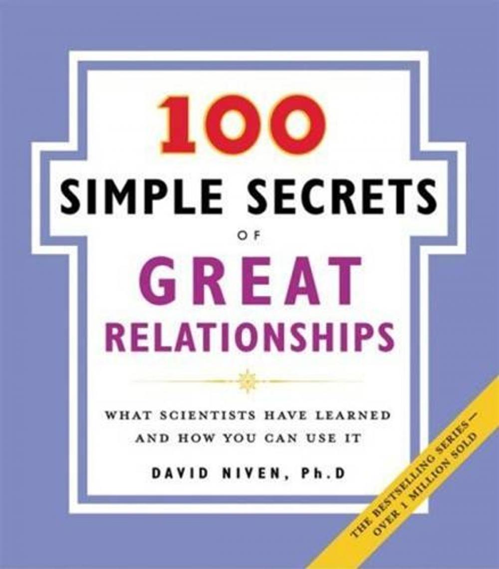 Big bigCover of 100 Simple Secrets of Great Relationships