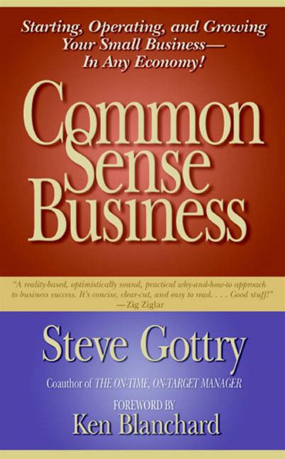 Big bigCover of Common Sense Business