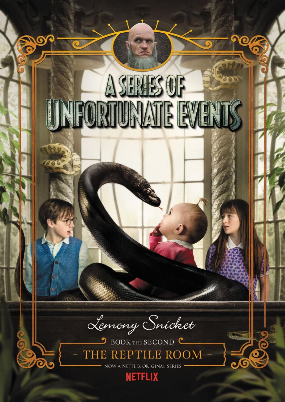 Big bigCover of A Series of Unfortunate Events #2: The Reptile Room