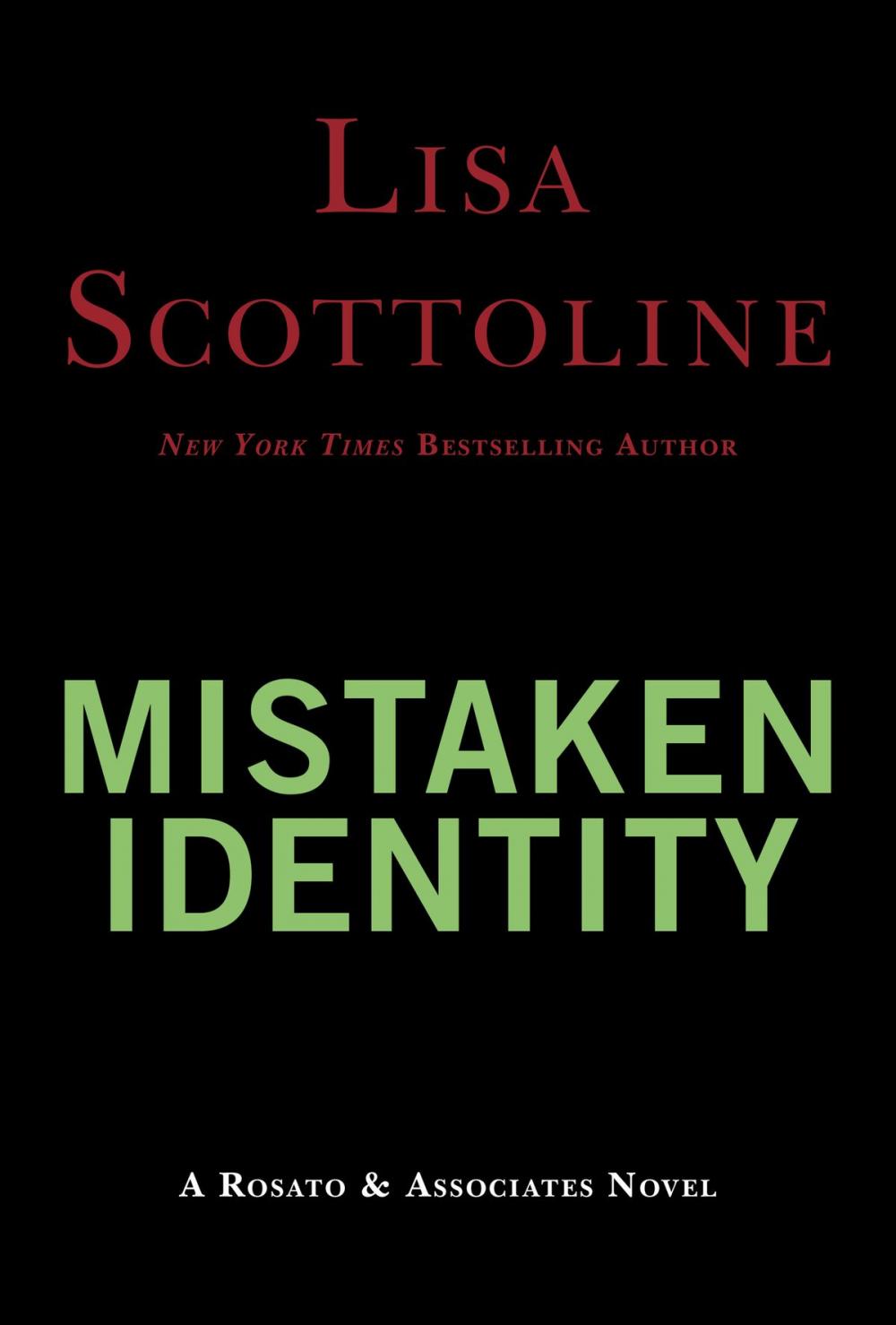 Big bigCover of Mistaken Identity