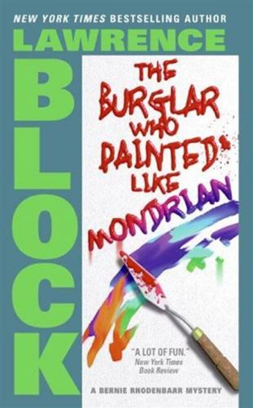 Big bigCover of The Burglar Who Painted Like Mondrian