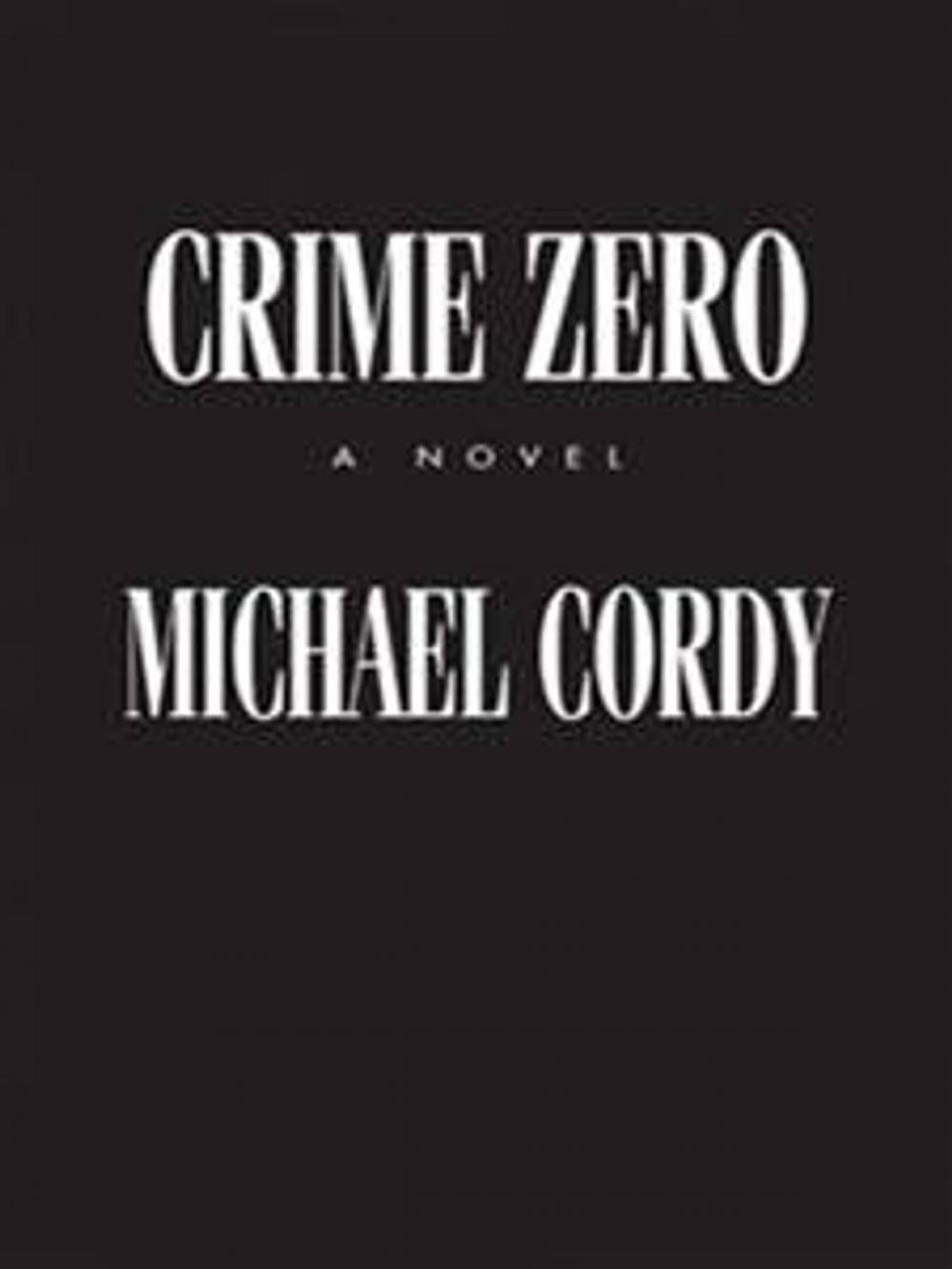 Big bigCover of Crime Zero