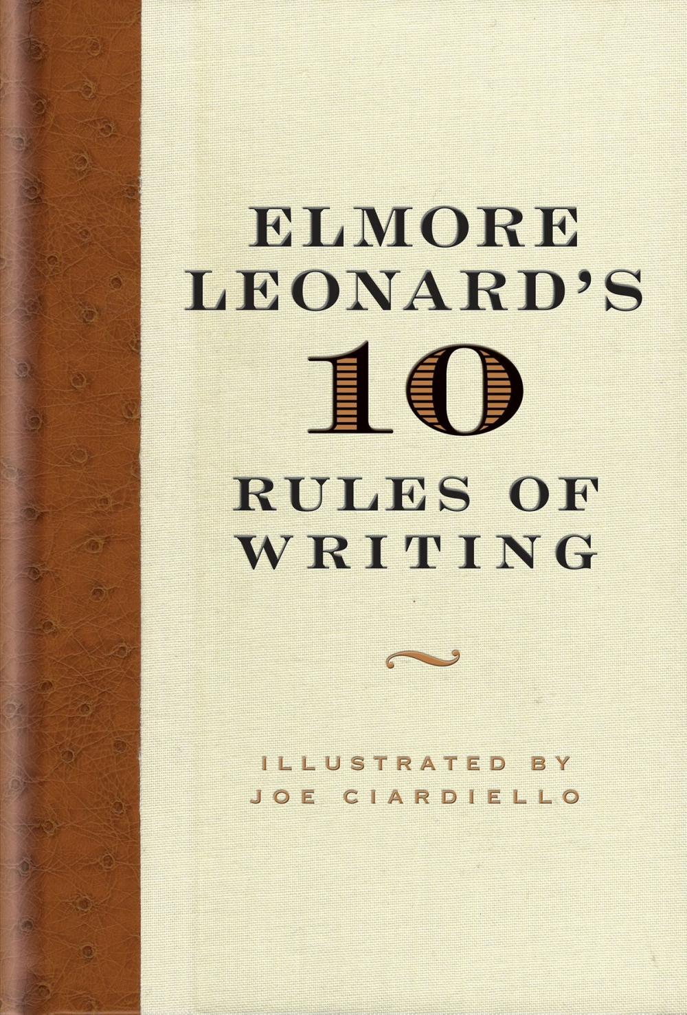 Big bigCover of Elmore Leonard's 10 Rules of Writing