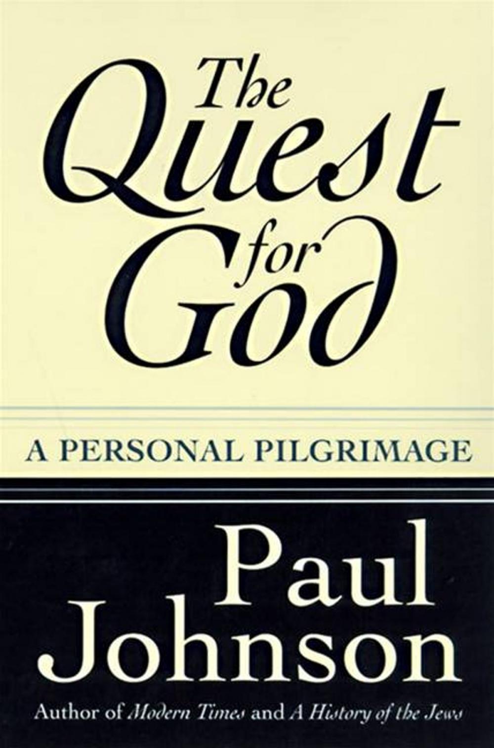 Big bigCover of The Quest for God