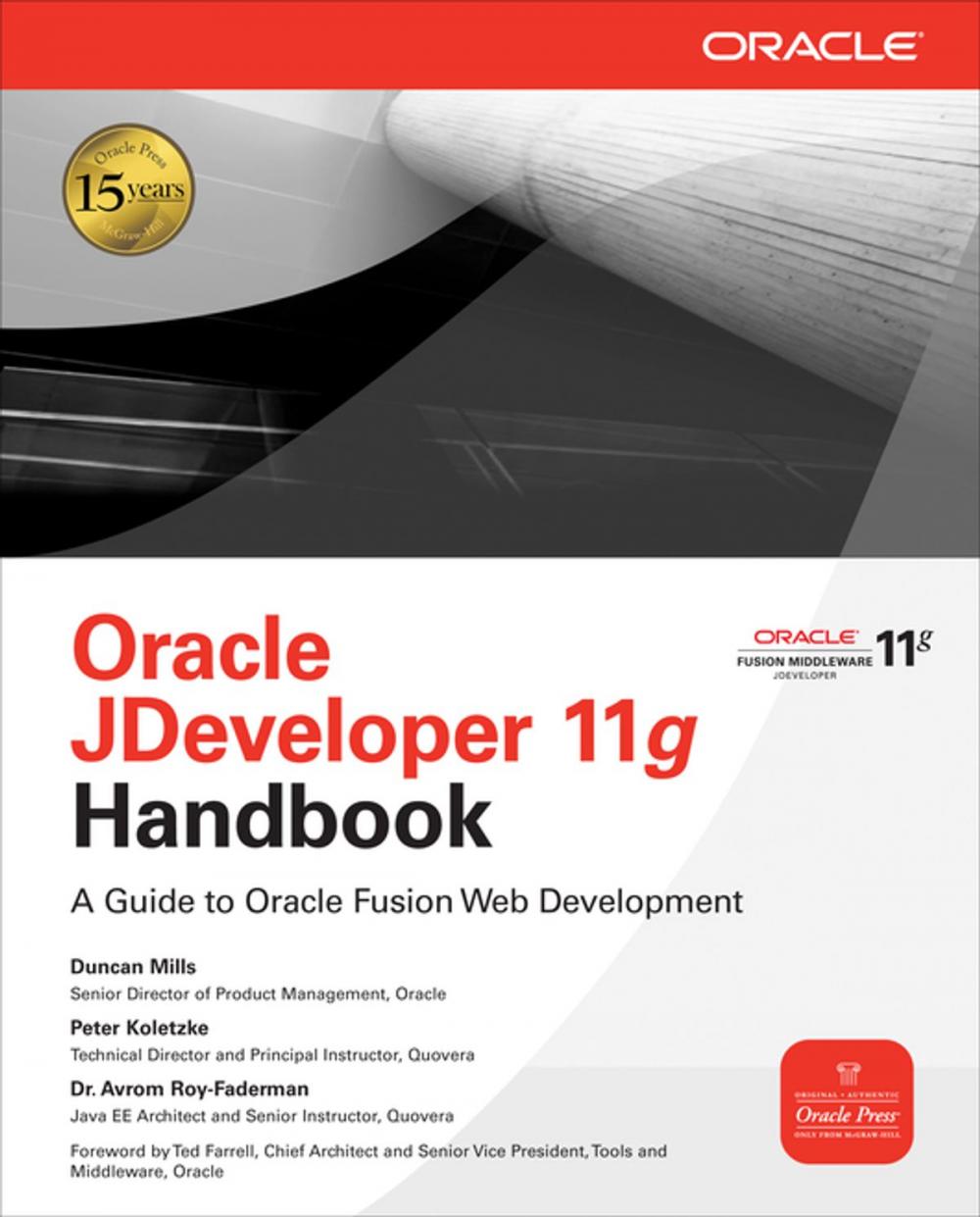 Big bigCover of Oracle JDeveloper 11g Handbook