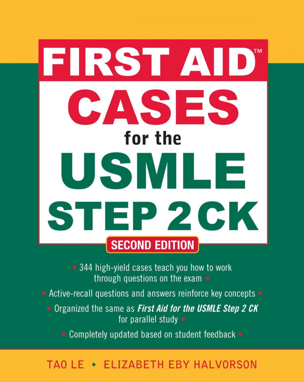 Big bigCover of First Aid Cases for the USMLE Step 2 CK, Second Edition