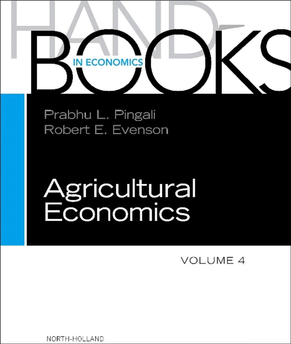 Big bigCover of Handbook of Agricultural Economics