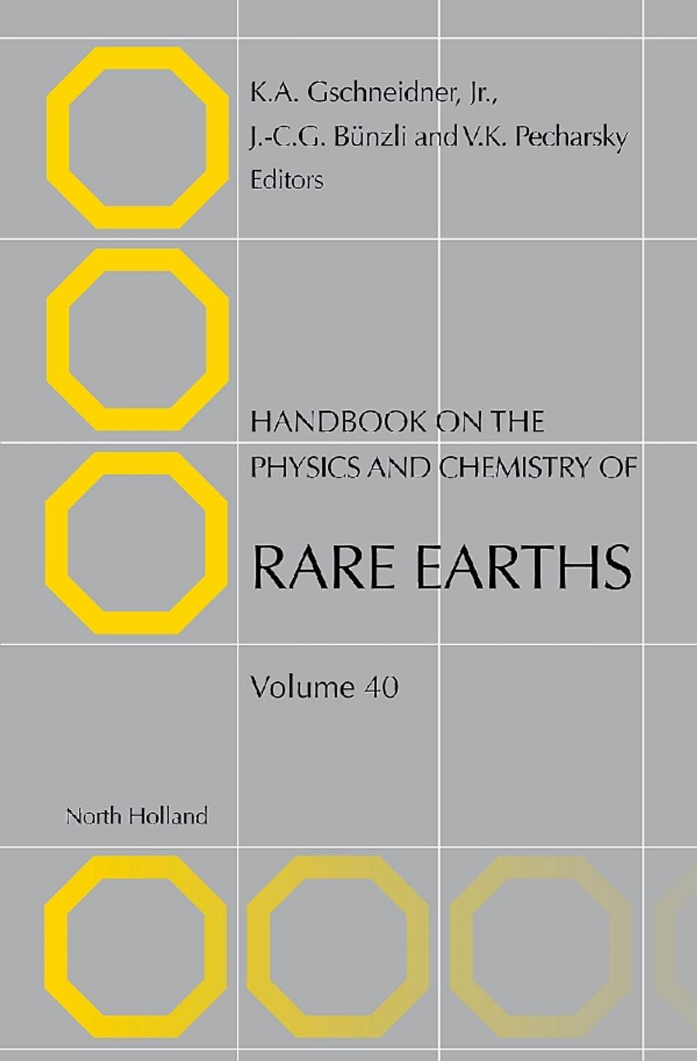 Big bigCover of Handbook on the Physics and Chemistry of Rare Earths