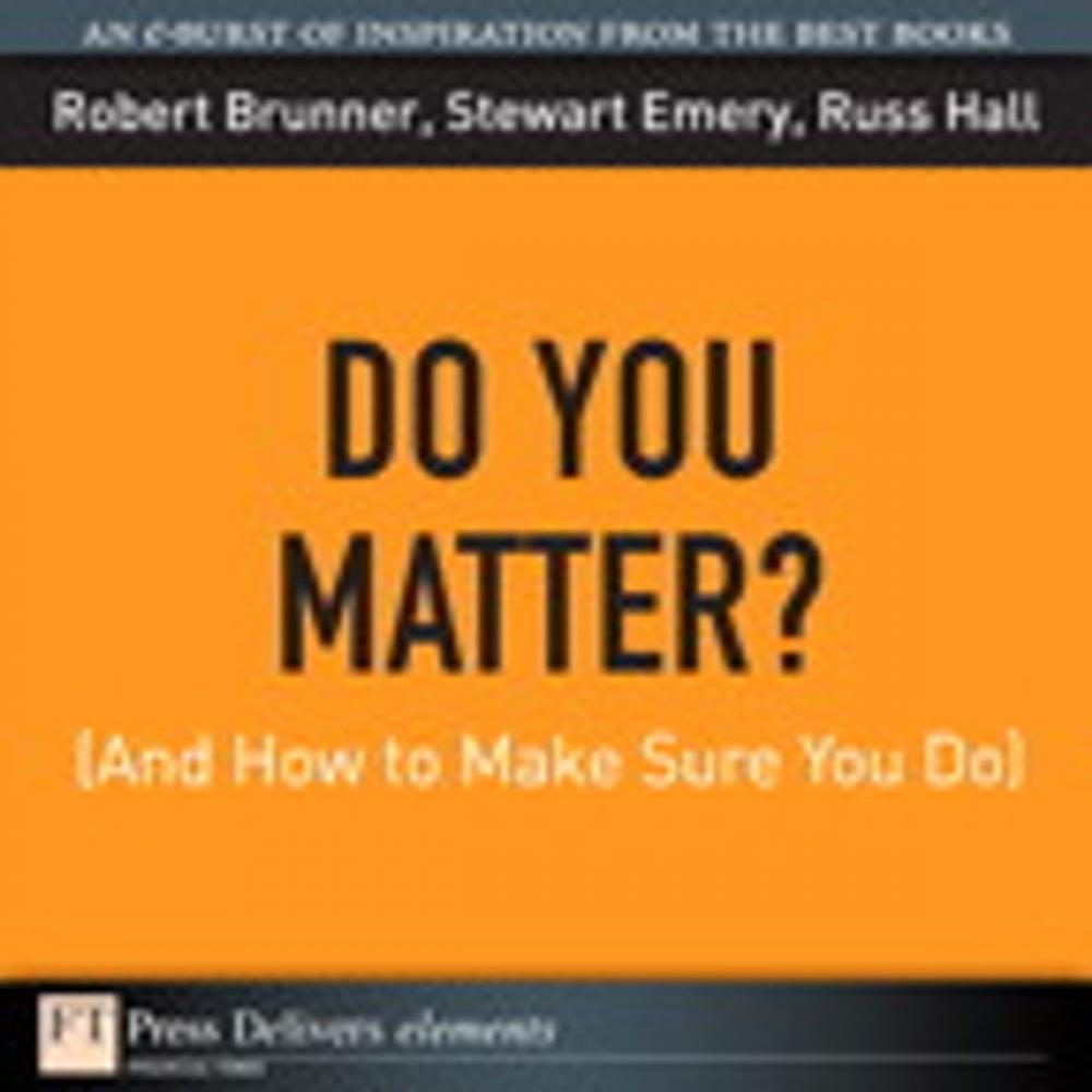 Big bigCover of Do You Matter? (And How to Make Sure You Do)