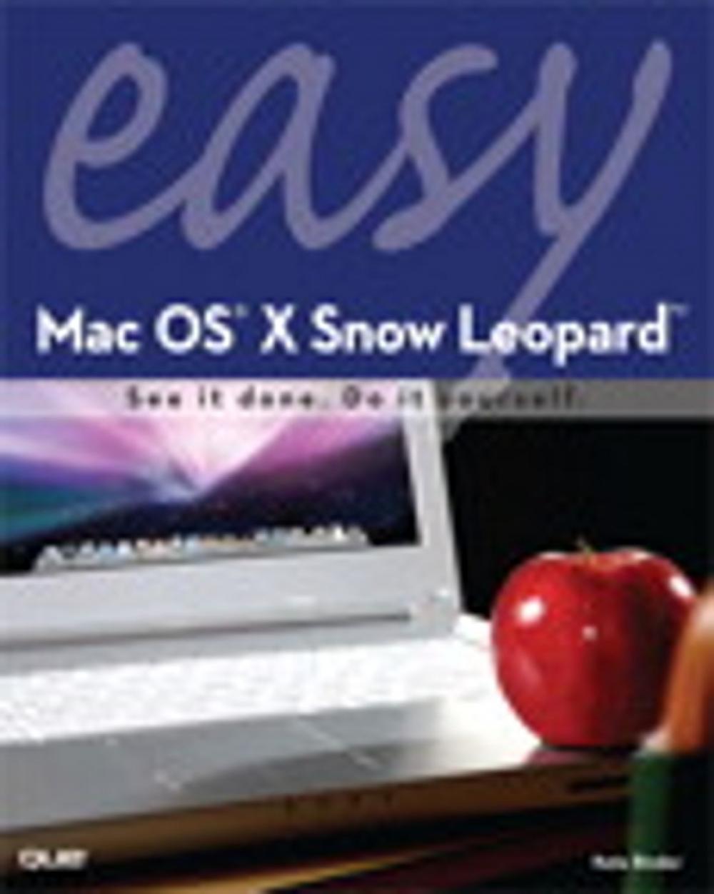 Big bigCover of Easy Mac OS X Snow Leopard