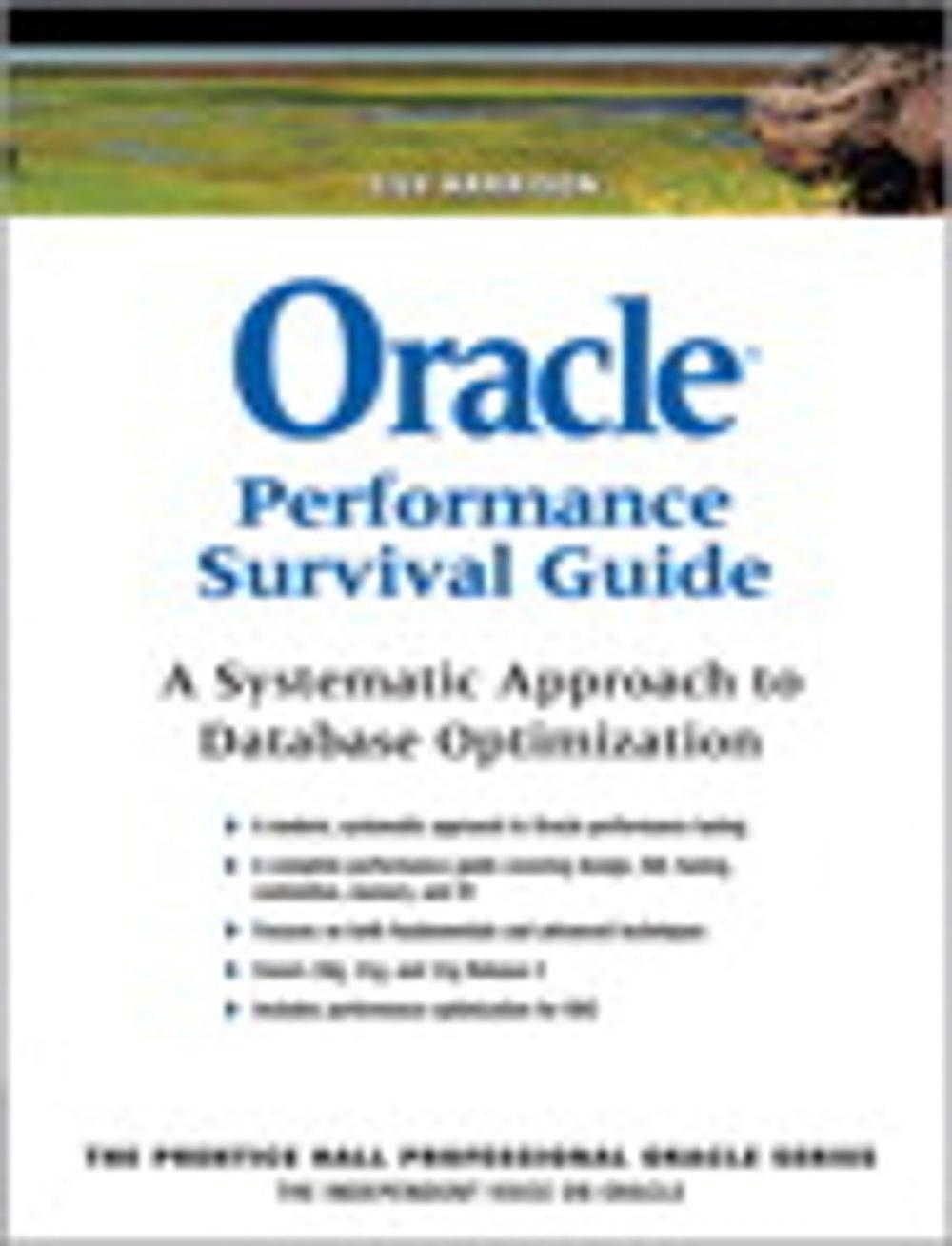 Big bigCover of Oracle Performance Survival Guide