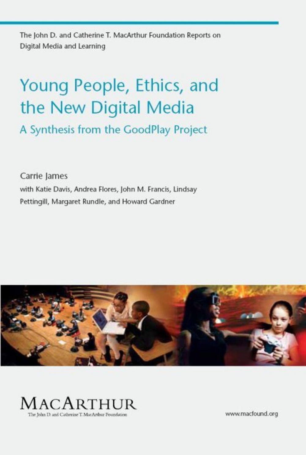 Big bigCover of Young People, Ethics, and the New Digital Media