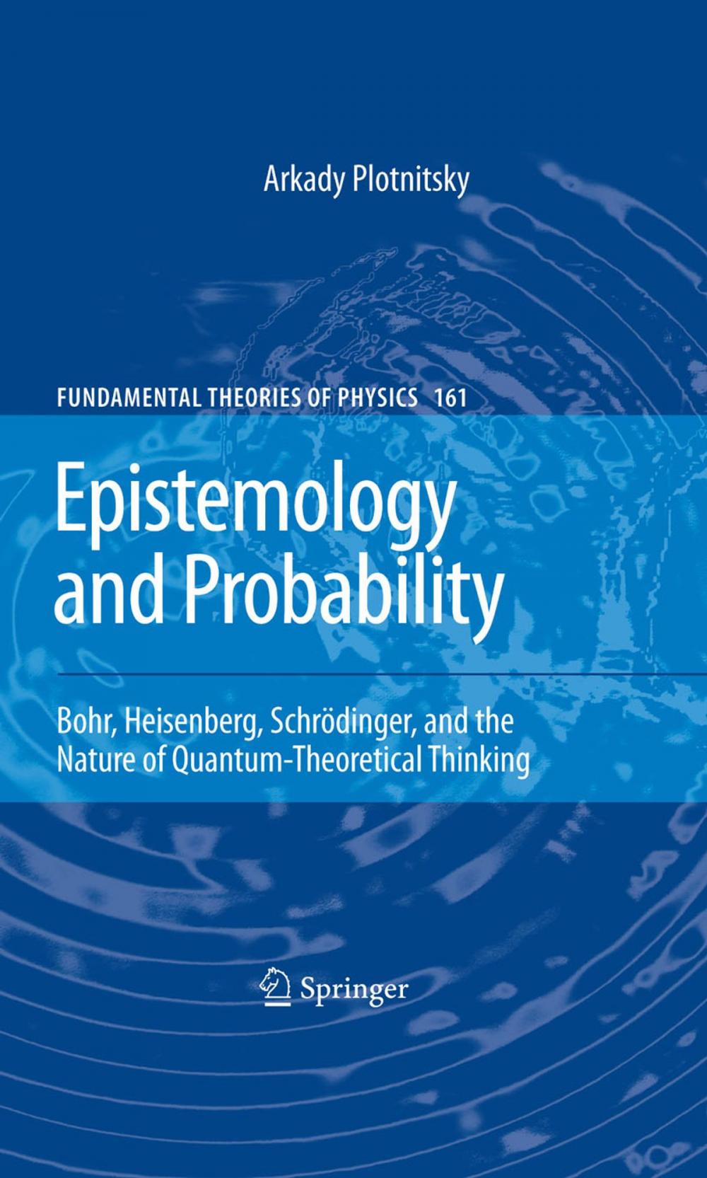 Big bigCover of Epistemology and Probability