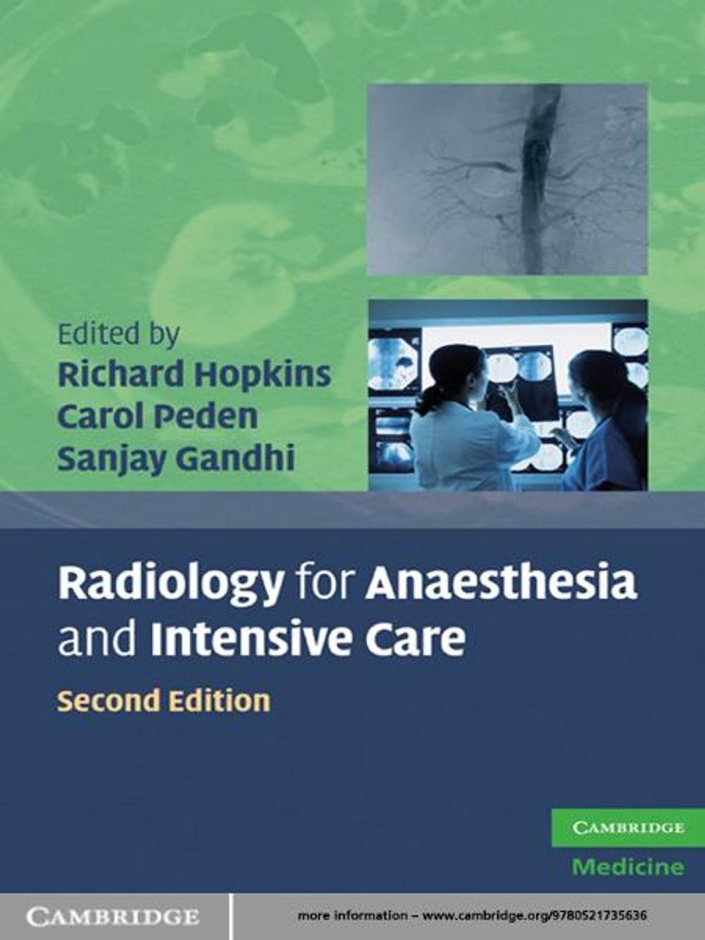 Big bigCover of Radiology for Anaesthesia and Intensive Care