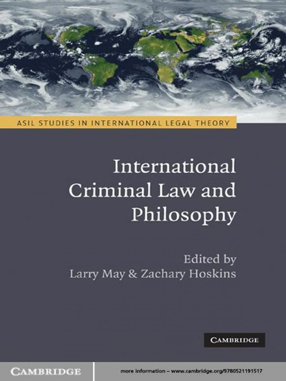 Big bigCover of International Criminal Law and Philosophy