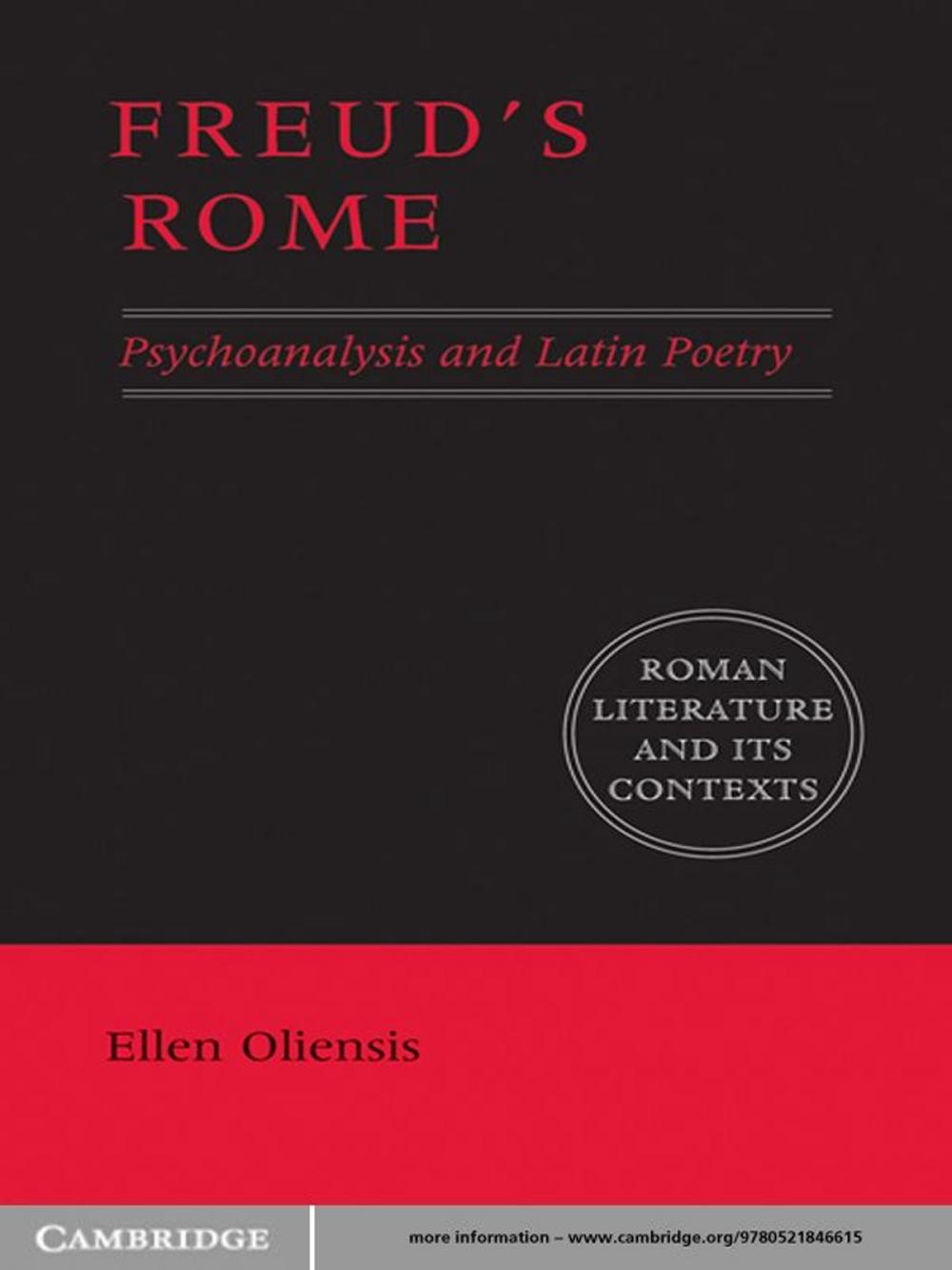 Big bigCover of Freud's Rome