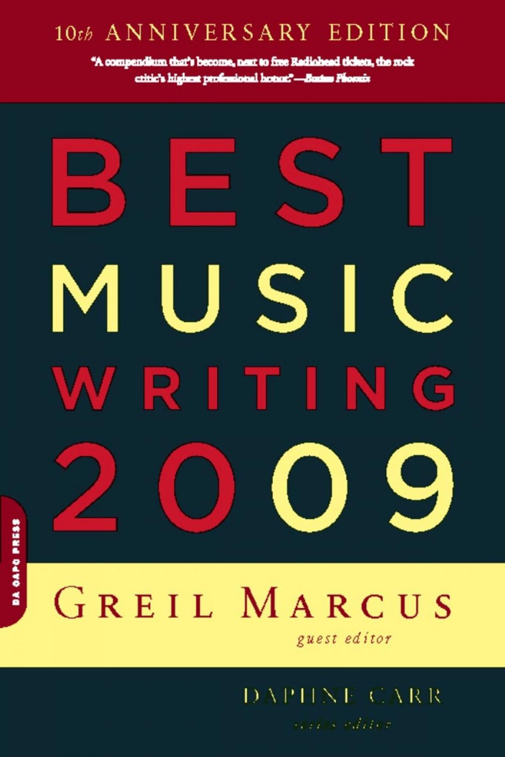 Big bigCover of Best Music Writing 2009