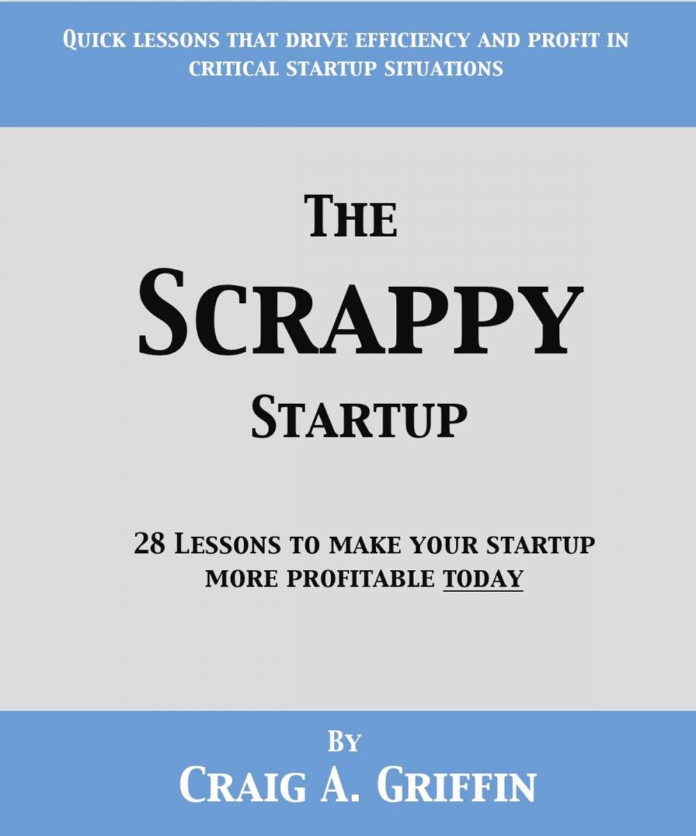 Big bigCover of The Scrappy Startup: 28 Lessons to Make Your New Business More Profitable Today