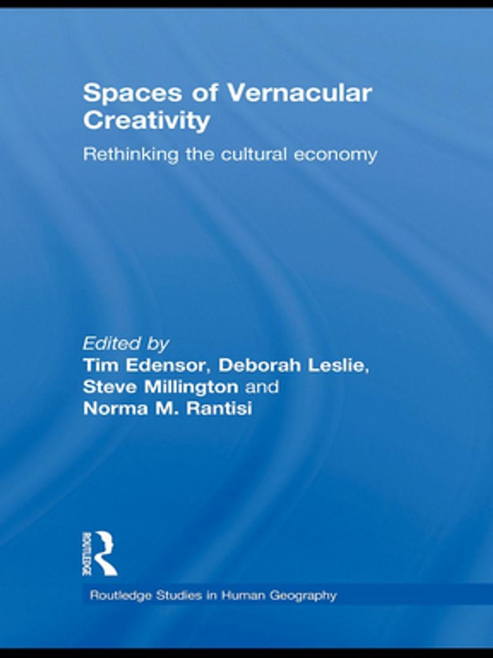 Big bigCover of Spaces of Vernacular Creativity