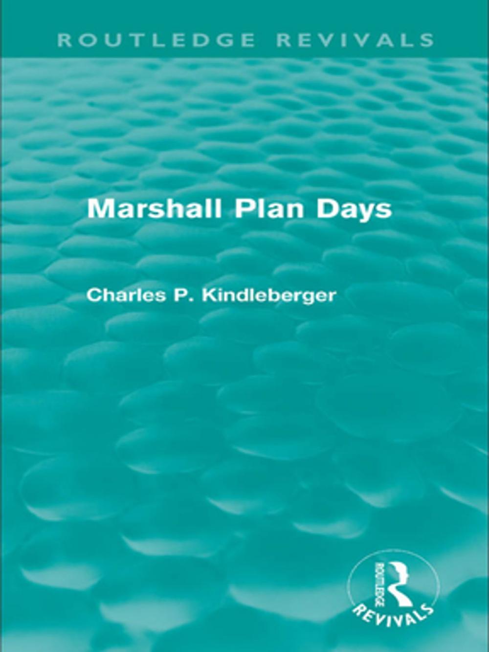 Big bigCover of Marshall Plan Days (Routledge Revivals)