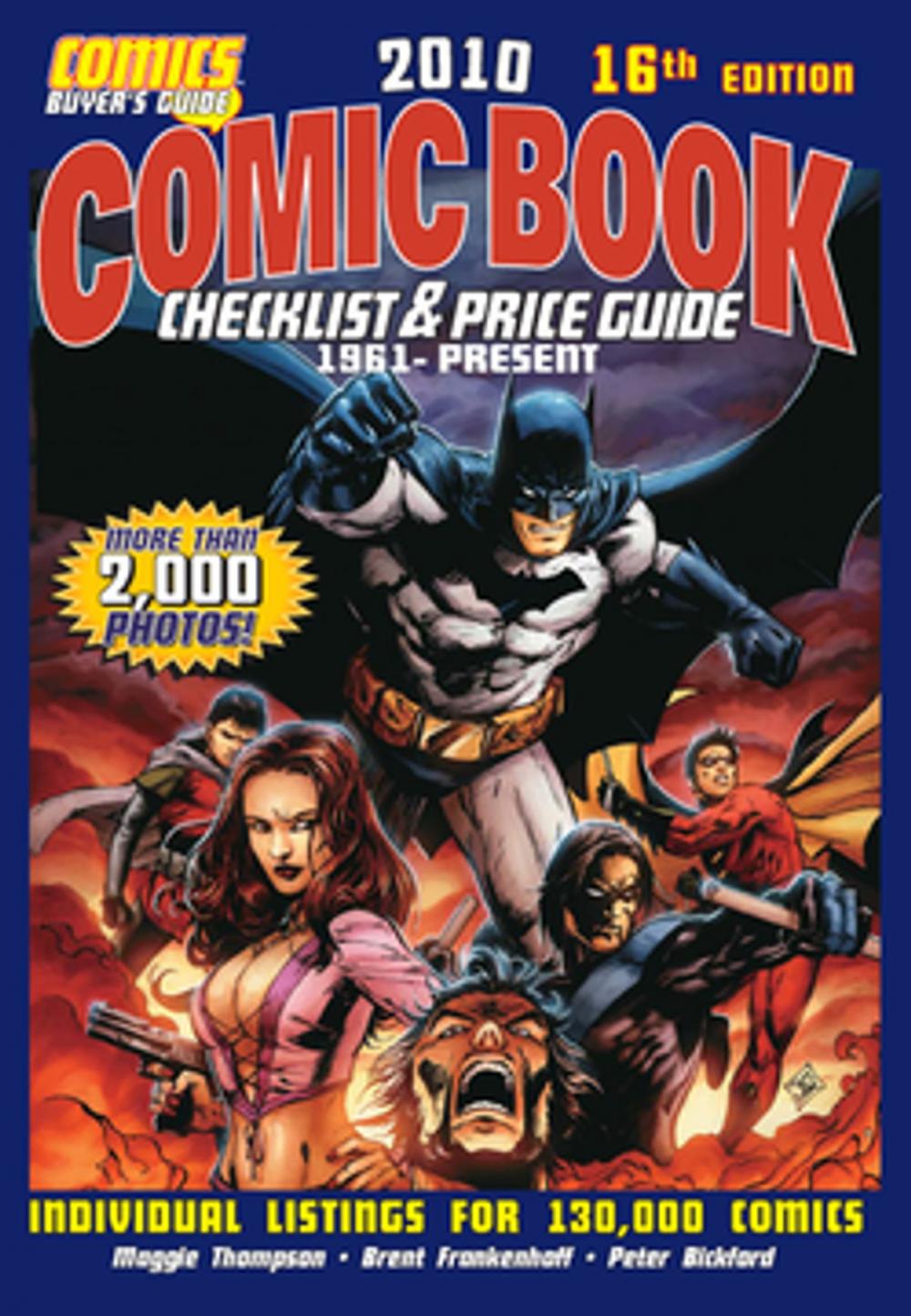 Big bigCover of 2010 Comic Book Checklist & Price Guide