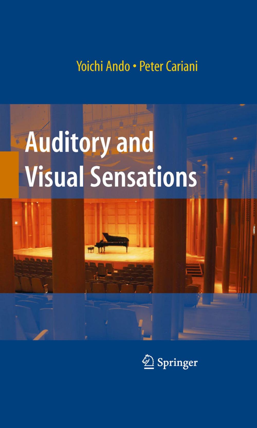 Big bigCover of Auditory and Visual Sensations