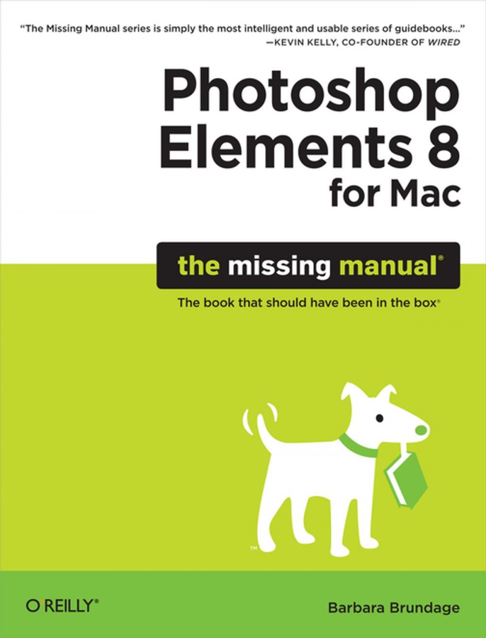 Big bigCover of Photoshop Elements 8 for Mac: The Missing Manual