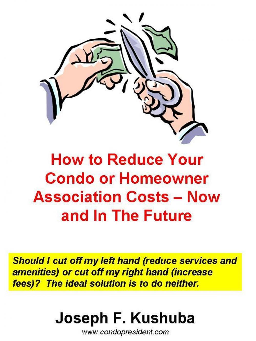 Big bigCover of How to Reduce Your Condo or Homeowner Association Costs: Now and In The Future
