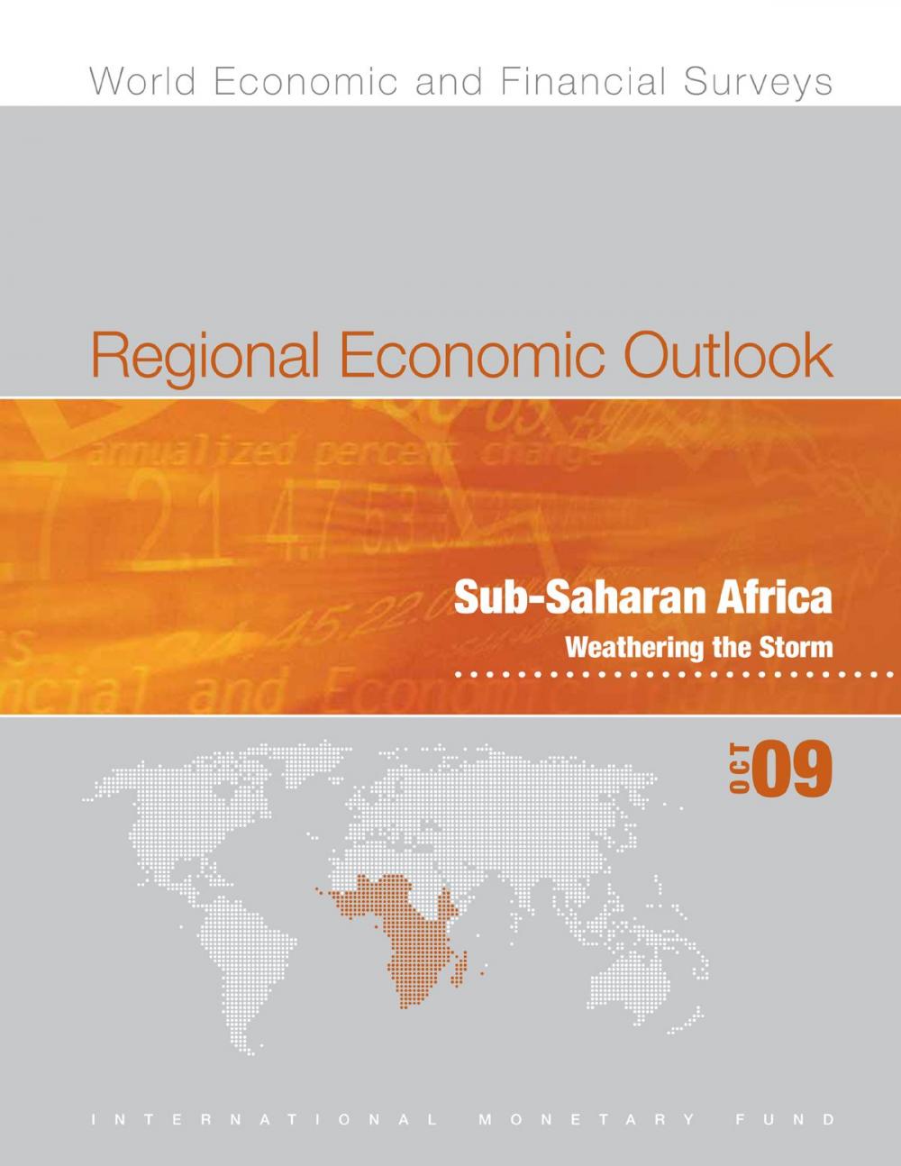 Big bigCover of Regional Economic Outlook: Sub-Saharan Africa, October 2009