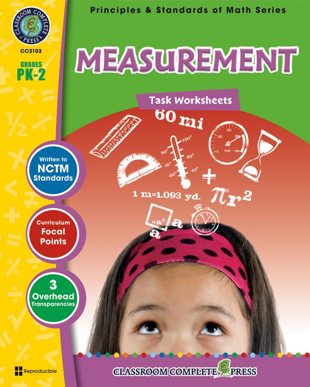 Big bigCover of Measurement - Task Sheets Gr. PK-2