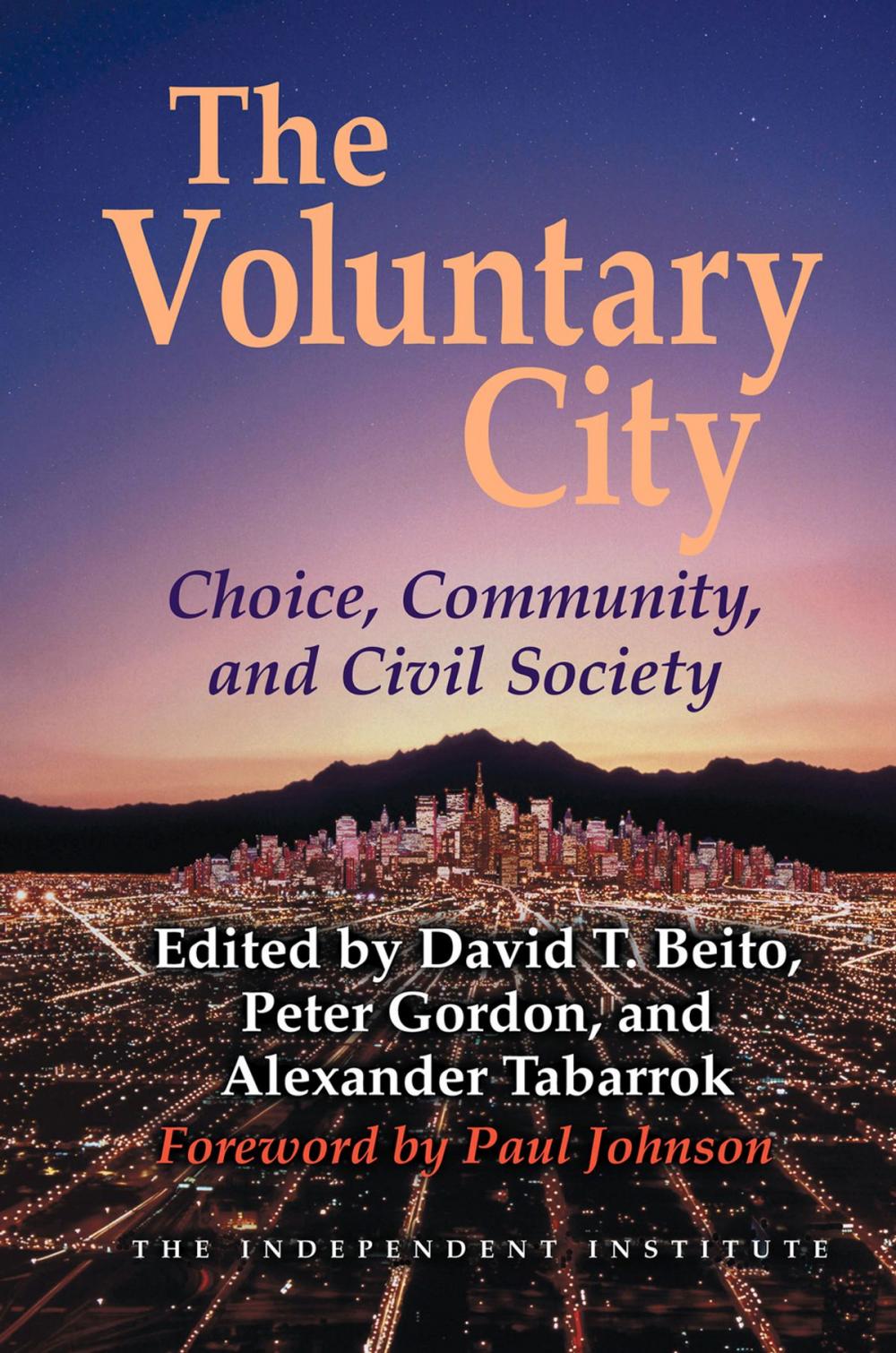 Big bigCover of The Voluntary City