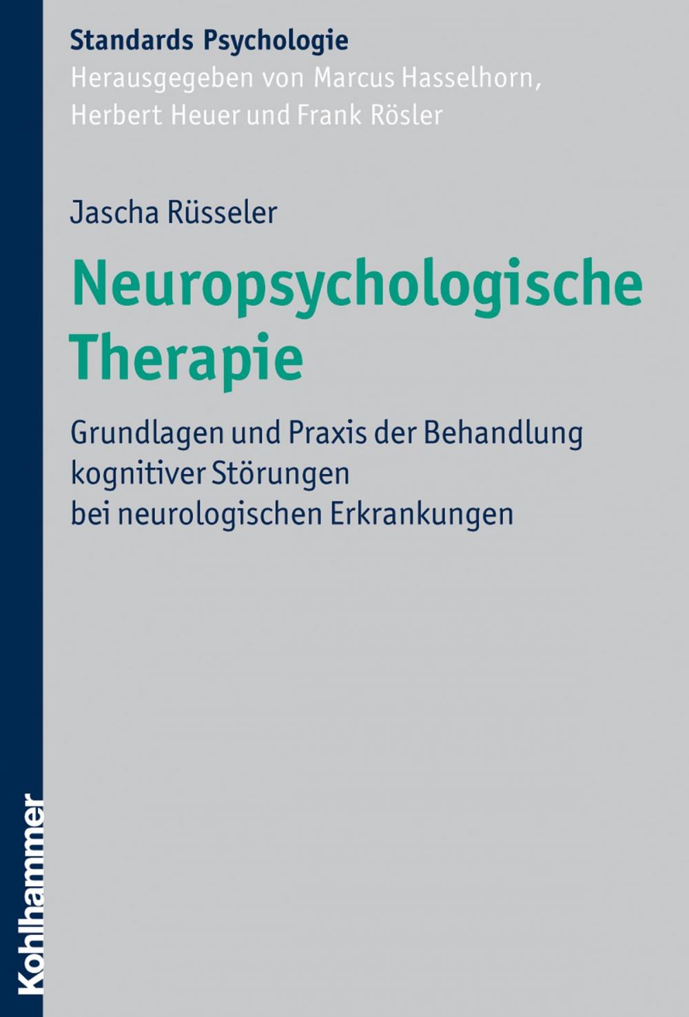 Big bigCover of Neuropsychologische Therapie