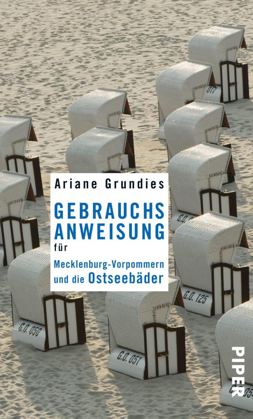 Big bigCover of Gebrauchsanweisung für Mecklenburg-Vorpommern und die Ostseebäder