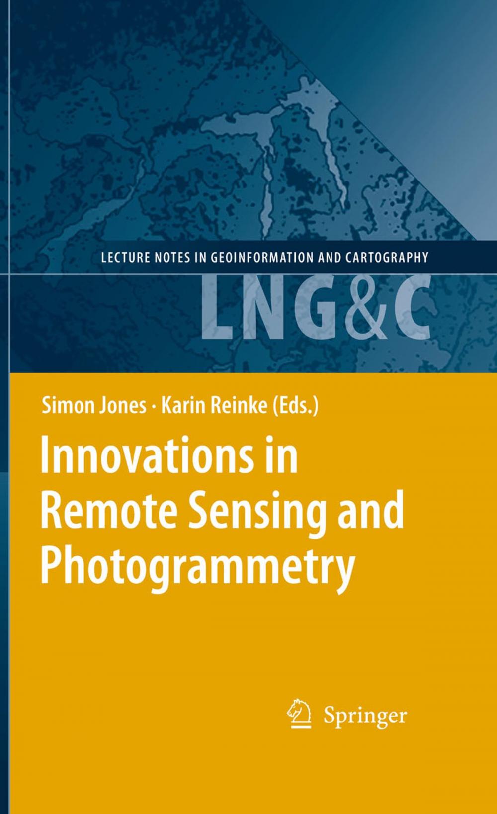 Big bigCover of Innovations in Remote Sensing and Photogrammetry