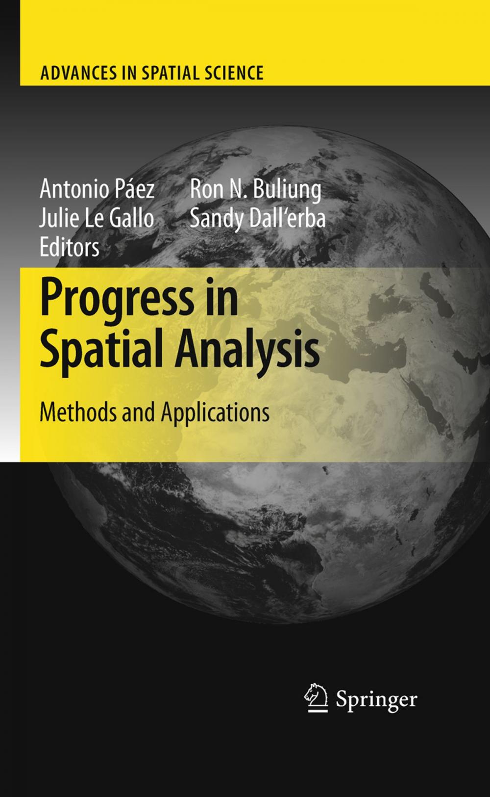 Big bigCover of Progress in Spatial Analysis