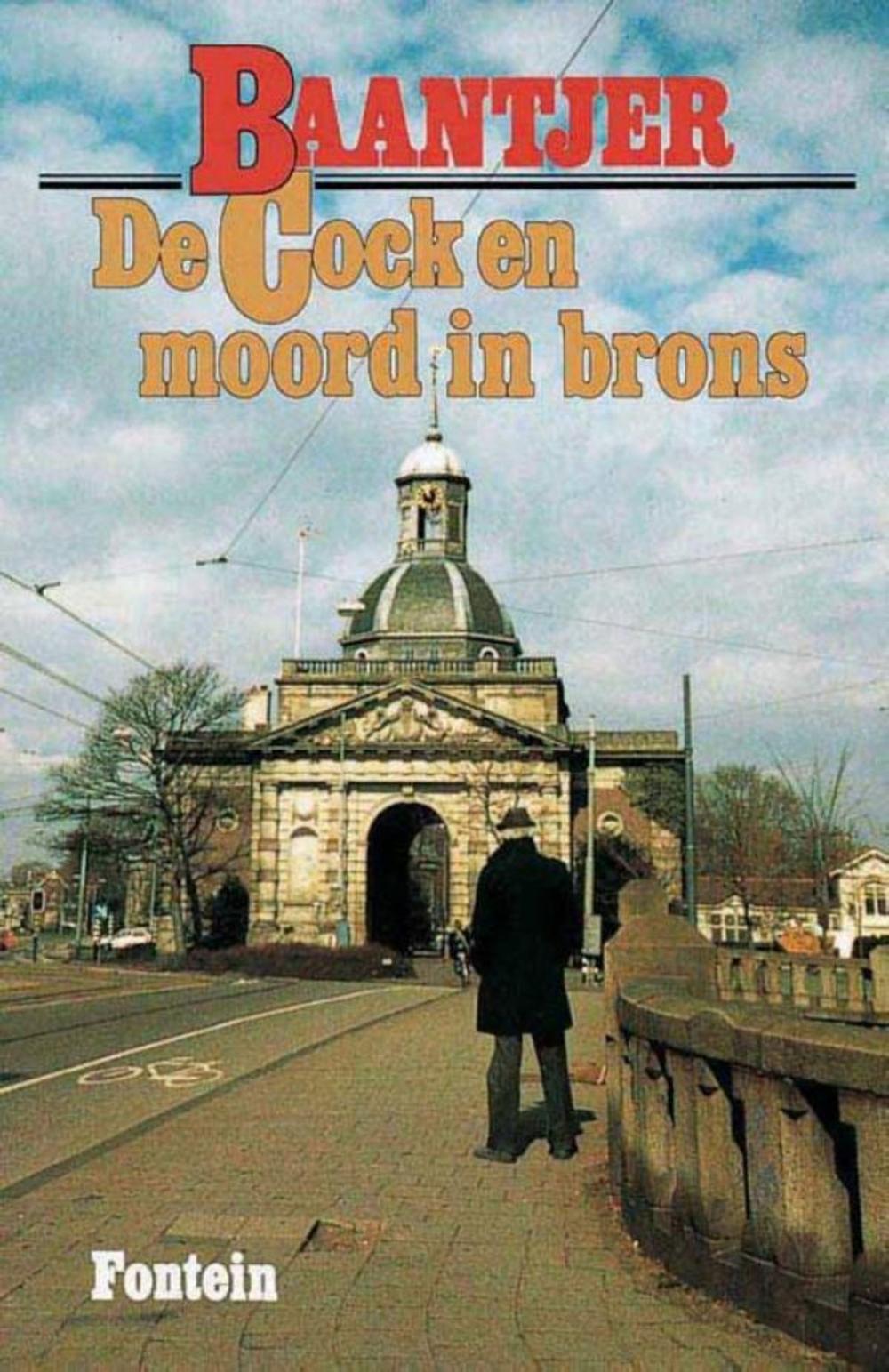 Big bigCover of De Cock en moord in brons