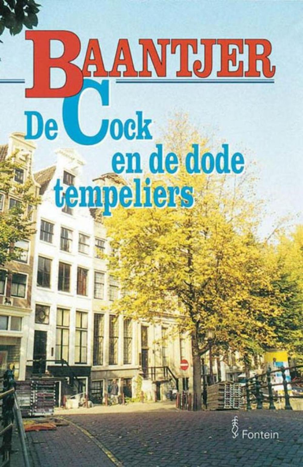 Big bigCover of De Cock en de dode tempeliers